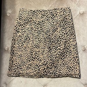 Brandy Melville Animal Print Mini Skirt